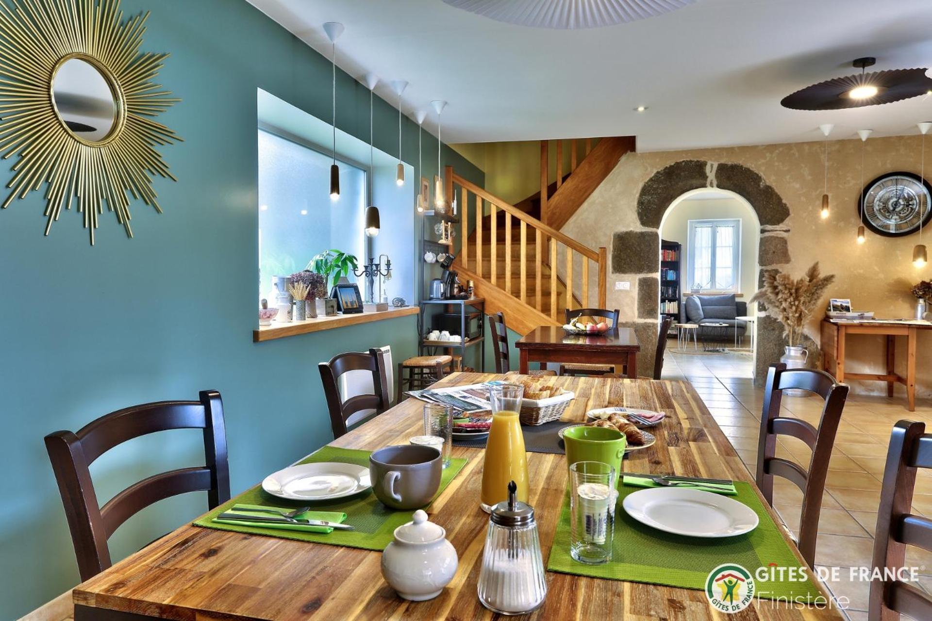 La Cle Des Champs Des Abers Bed & Breakfast Saint-Pabu  Bagian luar foto